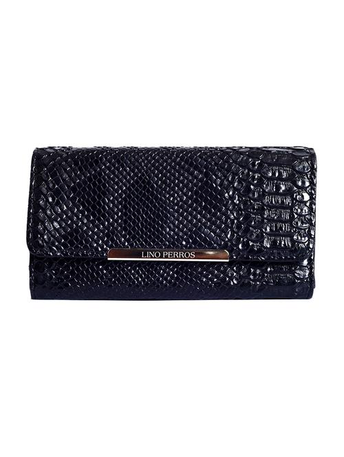 black leatherette (pu) regular purse - 15904839 - Very Small Image - 1
