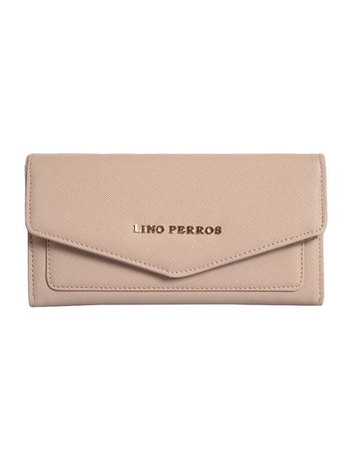 beige leatherette (pu) regular purse - 15904841 - Very Small Image - 1