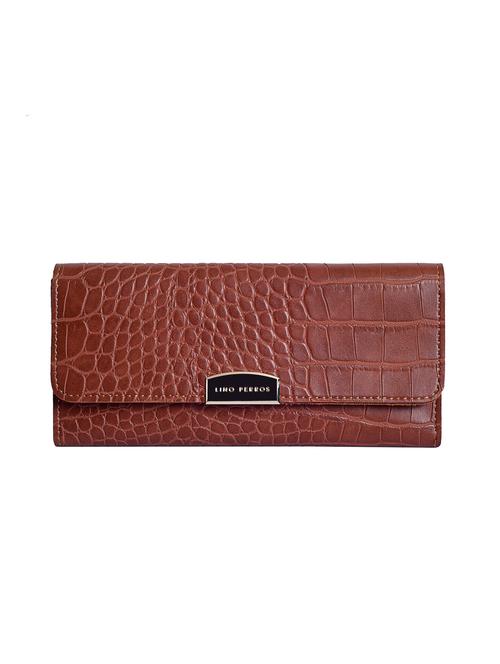 brown leatherette (pu) regular purse - 15904853 - Very Small Image - 1