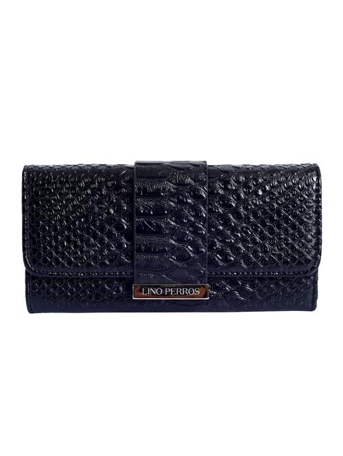 black leatherette (pu) regular purse - 15904864 - Very Small Image - 1