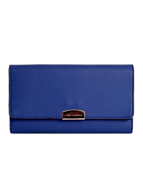 blue leatherette (pu) regular purse - 15904875 - Very Small Image - 1