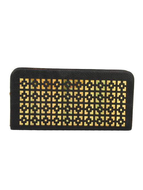 black leatherette (pu) regular purse - 15904911 - Very Small Image - 1
