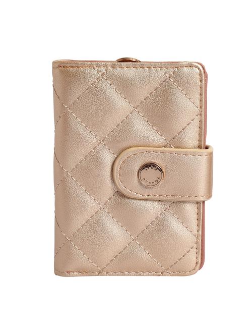 gold leatherette (pu) regular purse - 15904928 - Very Small Image - 1