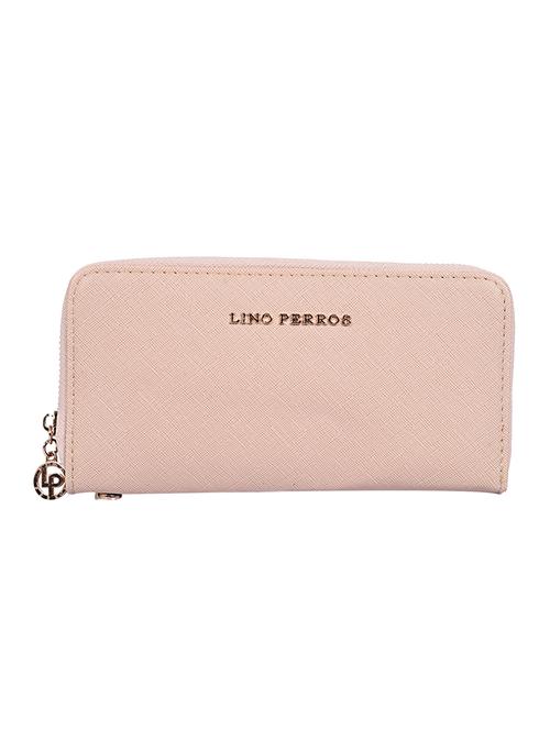 beige leatherette (pu) regular purse - 15905004 - Very Small Image - 1