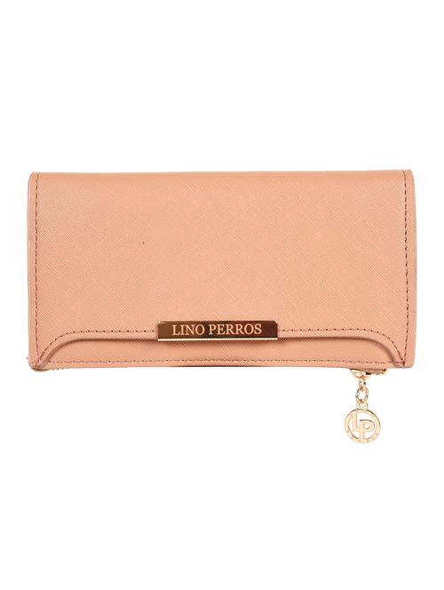 pink leatherette (pu) regular purse - 15905017 - Very Small Image - 1