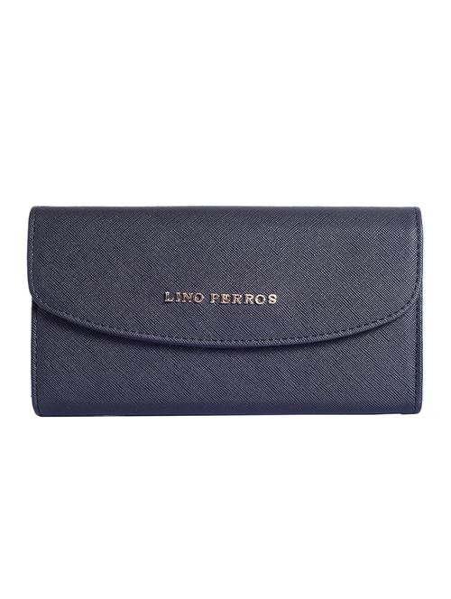 black leatherette (pu) regular purse - 15905023 - Very Small Image - 1