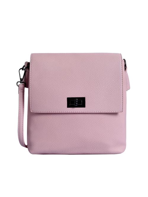 pink leatherette (pu) sling bag - 15905112 - Very Small Image - 1