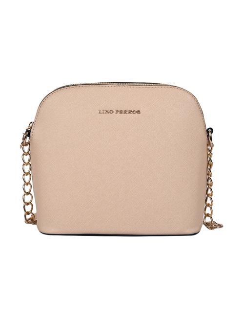 beige leatherette (pu) sling bag - 15905119 - Very Small Image - 1