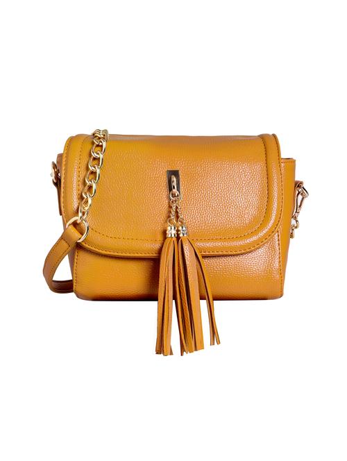 leatherette (pu) regular sling bag - 15905144 - Very Small Image - 1