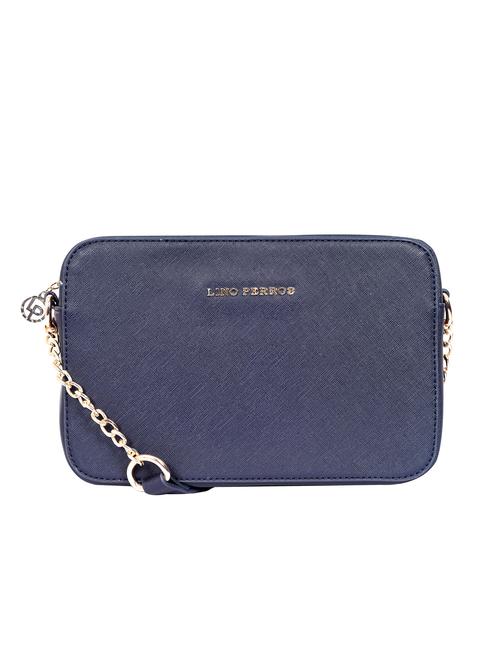 blue leatherette (pu) sling bag - 15905188 - Very Small Image - 1
