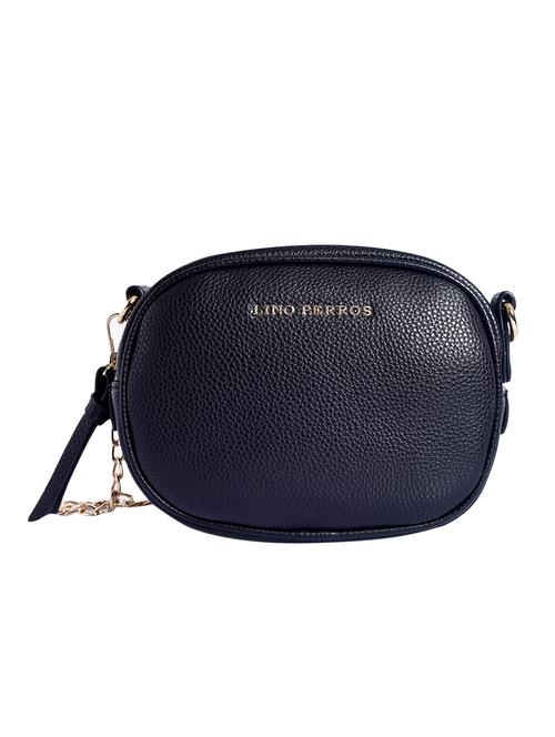 black leatherette (pu) sling bag - 15905231 - Very Small Image - 1