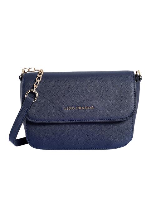 blue leatherette (pu) sling bag - 15905244 - Very Small Image - 1