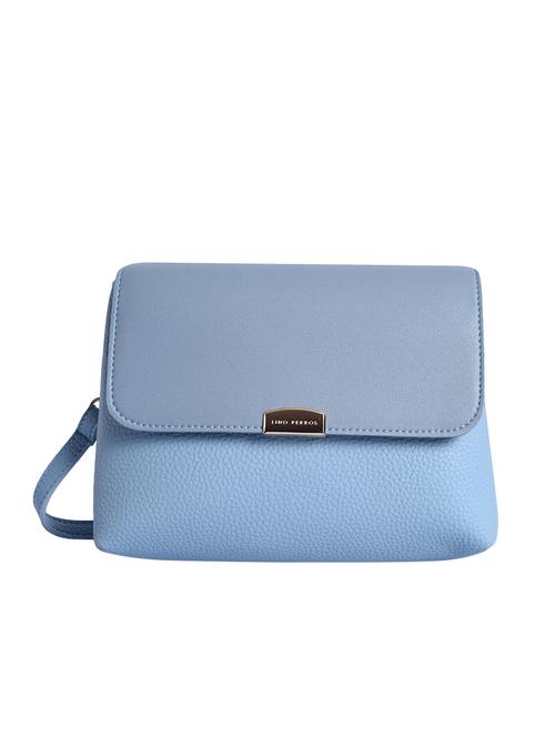 blue leatherette (pu) sling bag - 15905270 - Very Small Image - 1