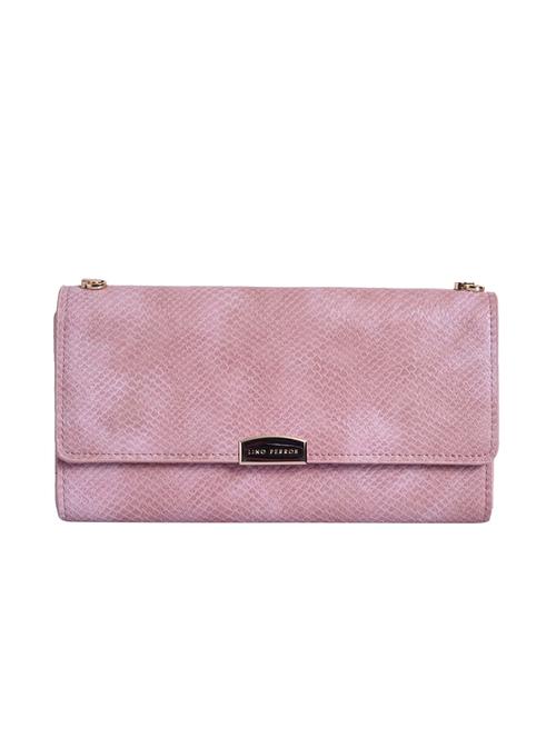 pink leatherette (pu) sling bag - 15905307 - Very Small Image - 1
