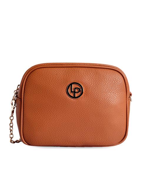 tan leatherette (pu) sling bag - 15905370 - Very Small Image - 1
