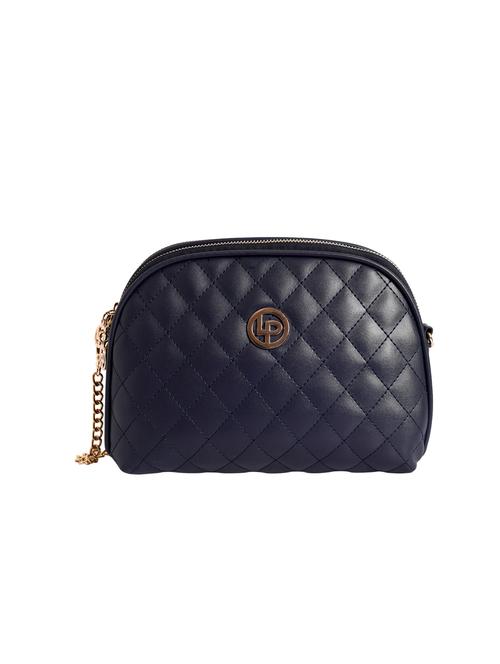 blue leatherette (pu) sling bag - 15905436 - Very Small Image - 1