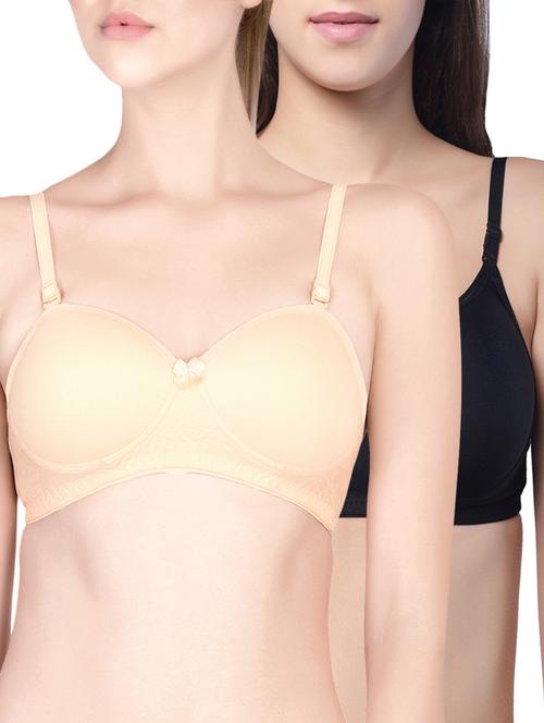 set of 2 detachable strapped bra - 15905599 - Very Small Image - 1