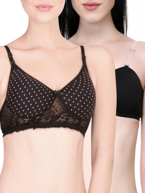 set of 2 detachable strapped bras - 15905644 - Very Small Image - 1