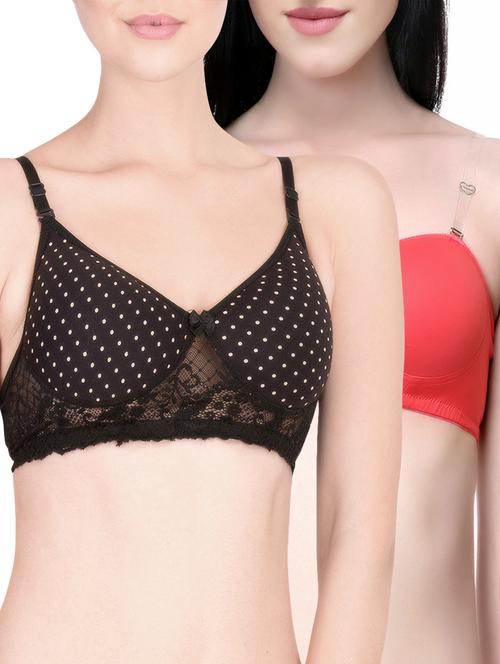 set of 2 detachable strapped bras - 15905646 - Very Small Image - 1