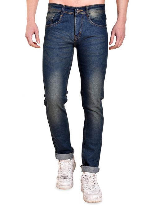 blue denim washed jeans - 15906546 - Very Small Image - 1