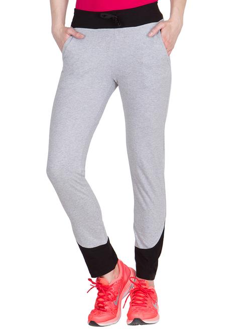 drawstring waist color block track pants - 15906602 - Very Small Image - 1
