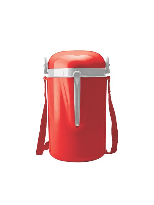 milton meal mate 4 lunch pack with 4 containers & strap, 250 ml each, red - 15906799 - Very Small Image - 1