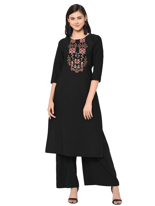 women's straight kurta - 15907811 - Very Small Image - 1