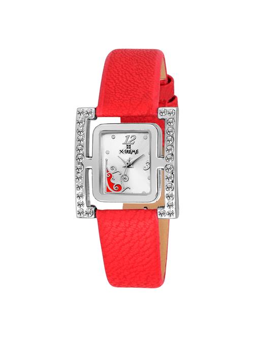 leather strap analog watch (prk-025) - 15908255 - Very Small Image - 1