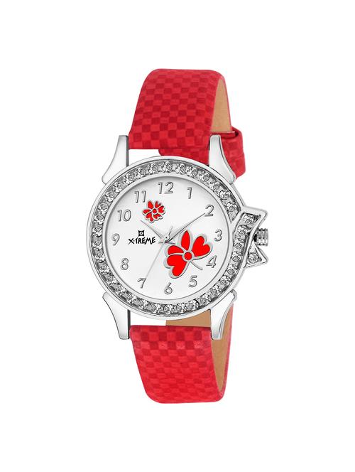 leather strap analog watch (prk-033) - 15908263 - Very Small Image - 1
