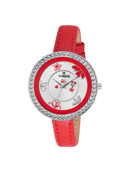 leather strap analog watch (prk-048) - 15908278 - Very Small Image - 1