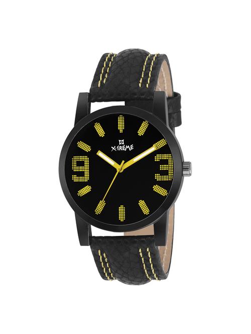 leather strap analog watch (prk-010) - 15908318 - Very Small Image - 1