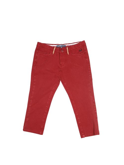 red cotton jeans - 15908533 - Very Small Image - 1