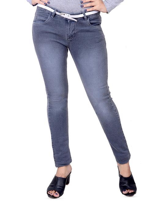 stone washed slim fit jeans - 15908666 - Very Small Image - 1