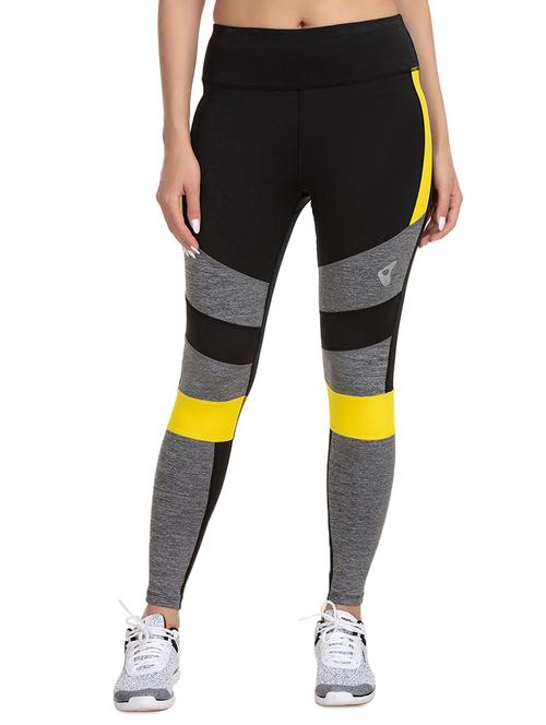 high waist color block track pant - 15908936 - Very Small Image - 1