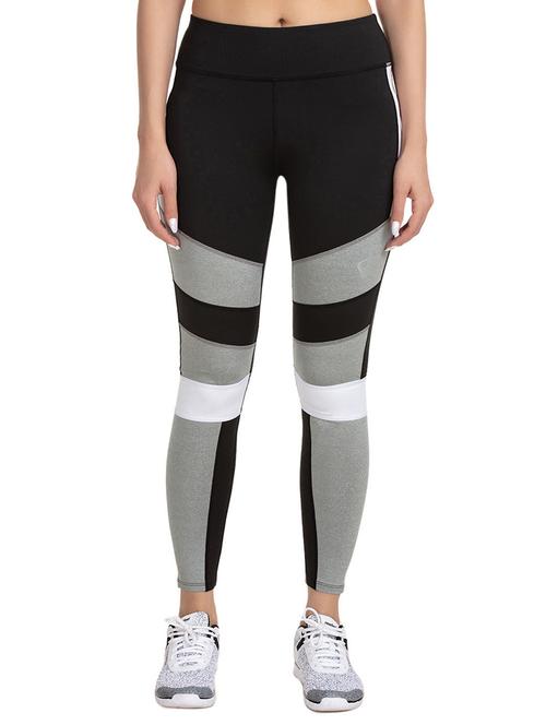 high waist color block track pant - 15908937 - Very Small Image - 1