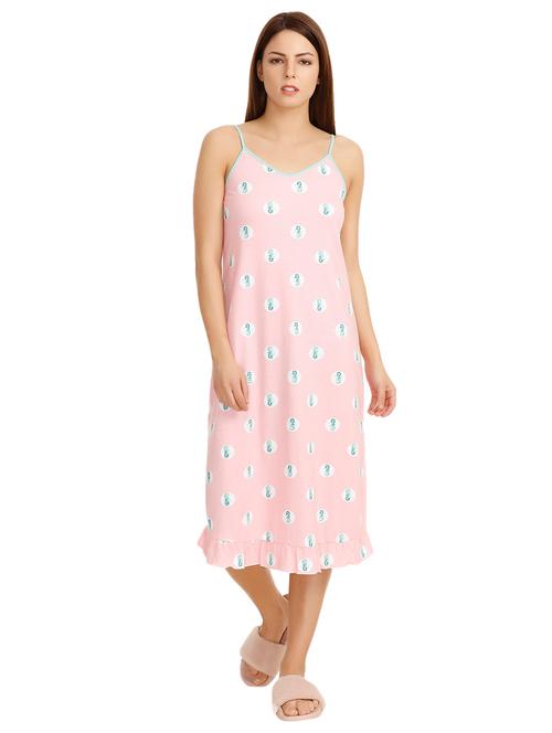 quirky print cami neck nighty - 15908963 - Very Small Image - 1