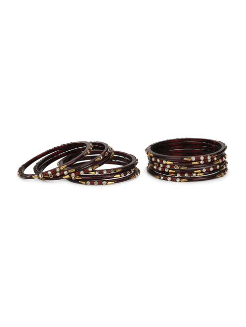 multi colored glass bangle - 15910205 - Very Small Image - 1