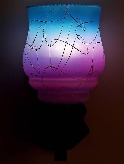 lakshya royal look decorative sconce wall lamp light with designer fitting bd26 - 15910302 - Very Small Image - 1