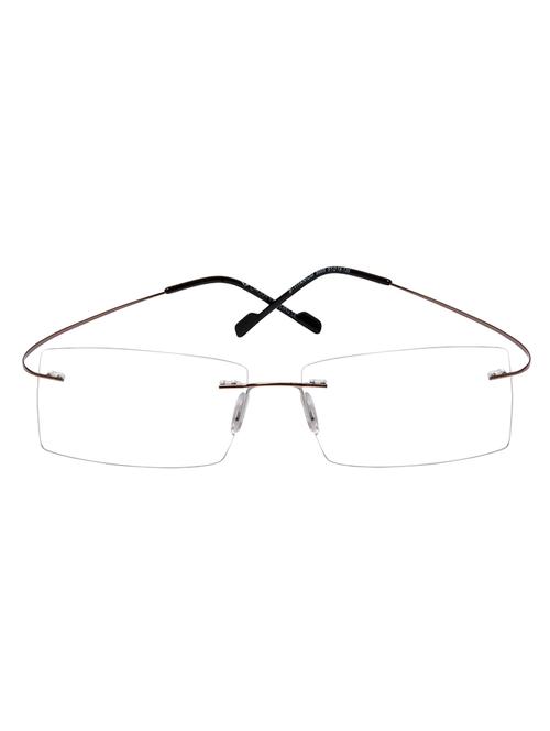 rim less rectangle eyeframes - 15912893 - Very Small Image - 1