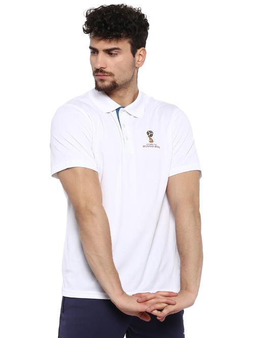 white polyester polo t-shirt - 15913072 - Very Small Image - 1