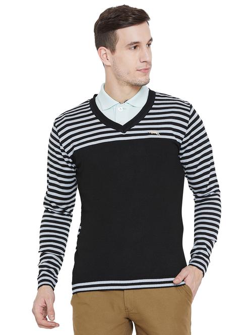 black acrylic pullover - 15913490 - Very Small Image - 1