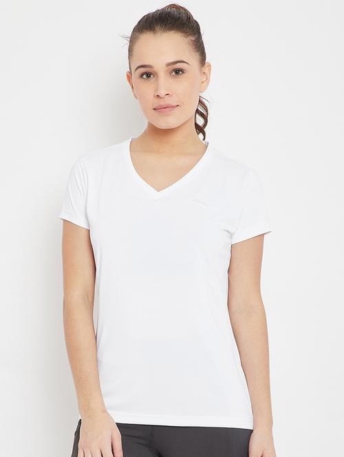 v-neck short sleeved tee - 15913988 - Very Small Image - 1