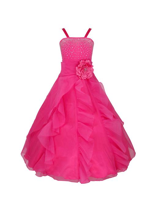 pink satin gown - 15915420 - Very Small Image - 1