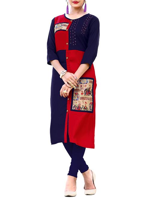straight kaantha kurta - 15916087 - Very Small Image - 1