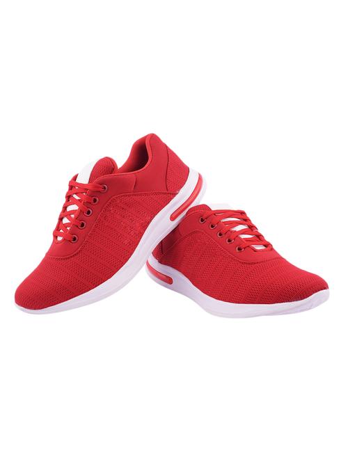 red fabric sport shoes - 15918219 - Very Small Image - 1