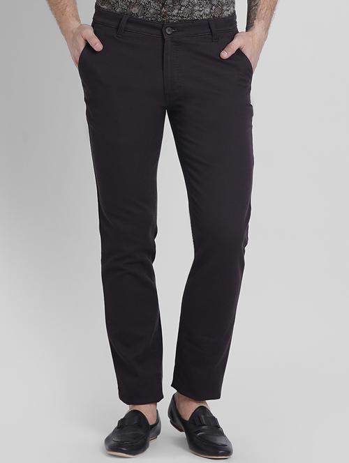 black cotton chinos - 15920304 - Very Small Image - 1