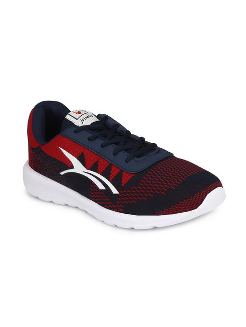 red fabric sport shoes - 15920836 - Very Small Image - 1