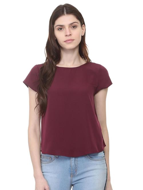 plum asymmetric top - 15922987 - Very Small Image - 1