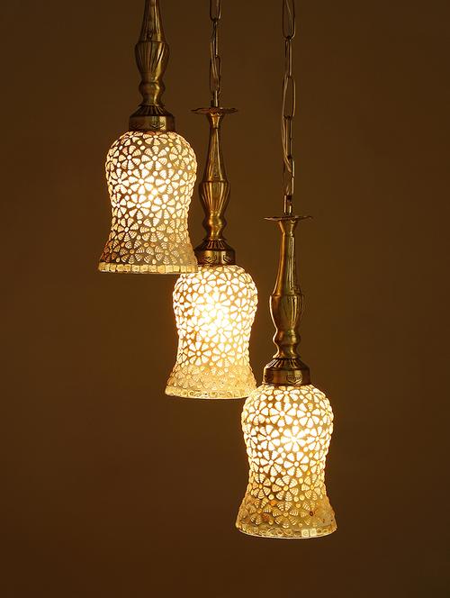 fos lighting captivating triple brass hanging light - 15923343 - Very Small Image - 1