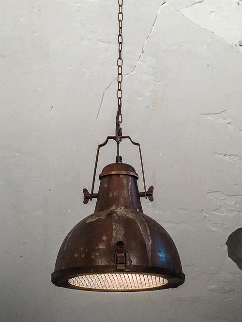 fos lighting nautical rustic brown industrial pendant light - 15923350 - Very Small Image - 1